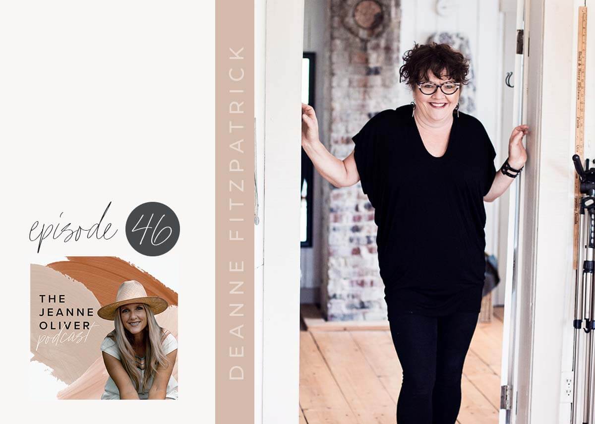 The Jeanne Oliver Podcast Episode Forty Six | Seasons with Deanne Fitzpatrick