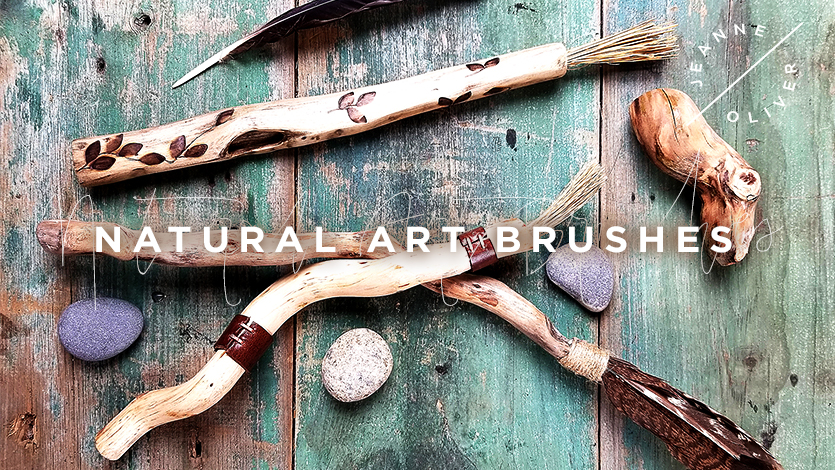 Natural Art Brushes with Leslie Rottner
