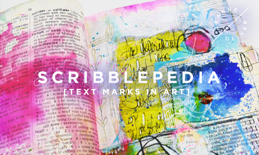 Scribblepedia | Text Marks In Art with Rae Missigman