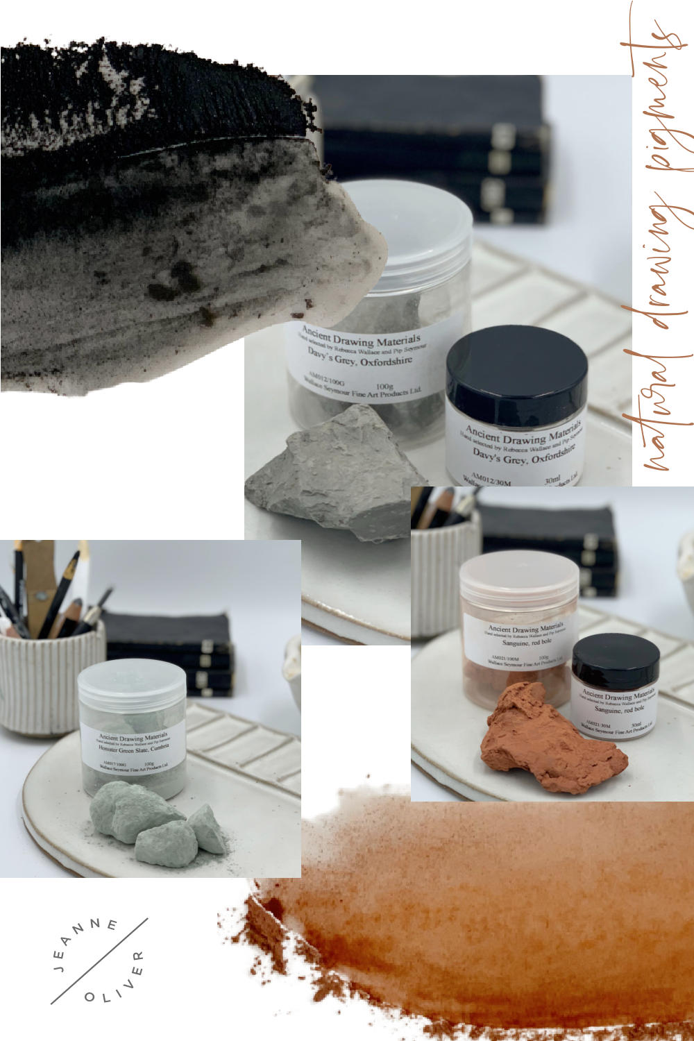 Natural Drawing Pigments | Now in the Shop!