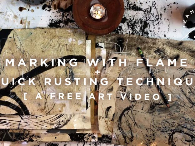 Free Art Video: Marking with Flame with Aimee Irel Bishop course image