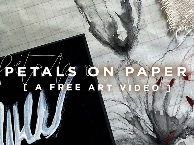 Free Art Video: Petals on Paper course image