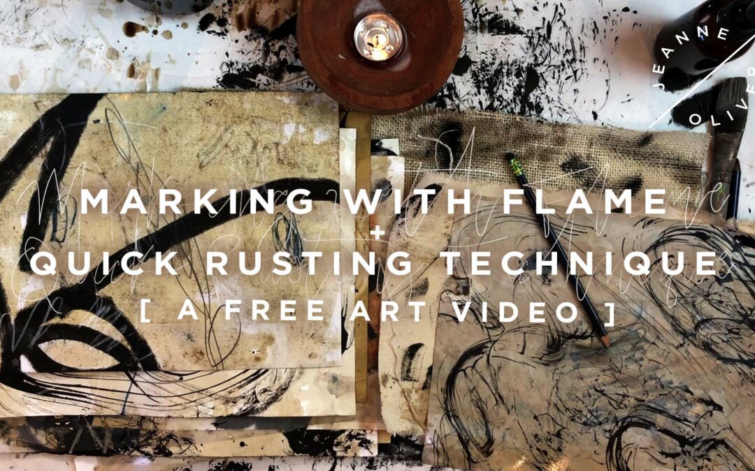 Free Art Video: Marking with Flame with Aimee Irel Bishop