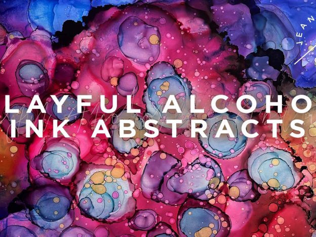 Playful Alcohol Ink Abstracts | A Mini Course with Nathifa Sligh course image