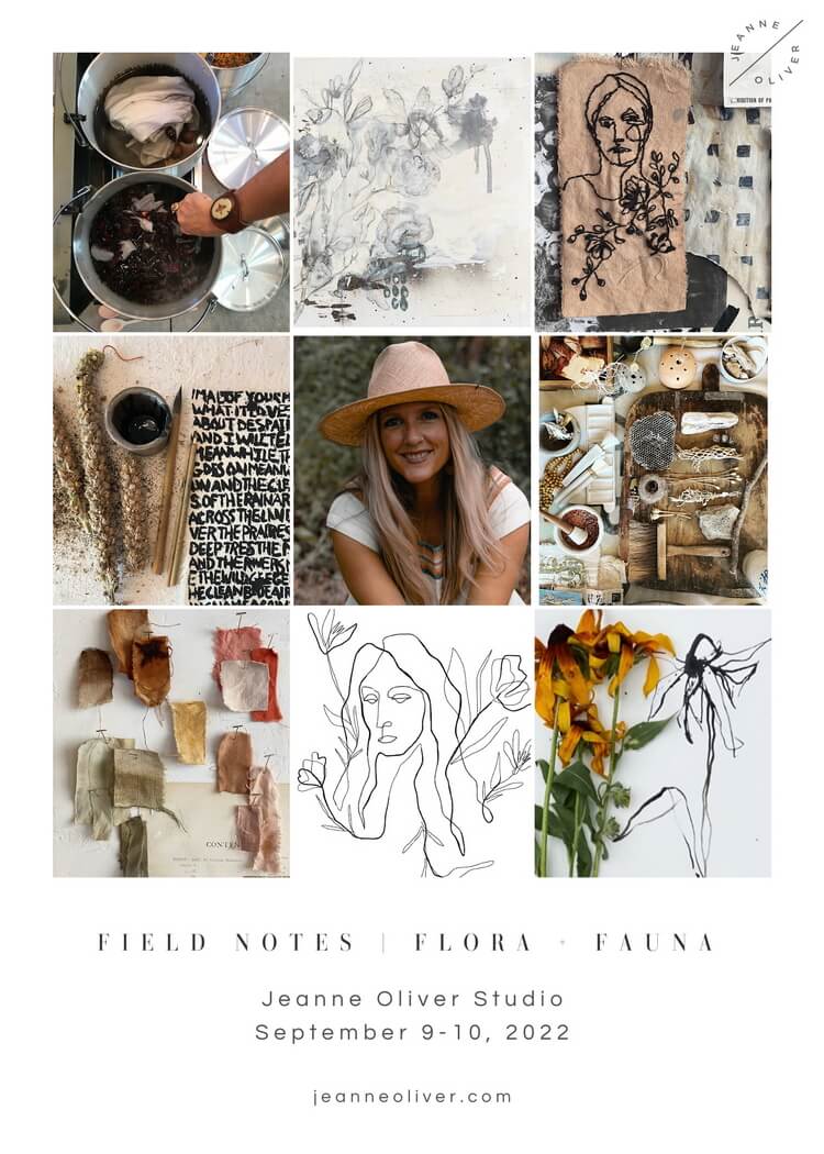 Field Notes | Flora + Fauna with Jeanne Oliver