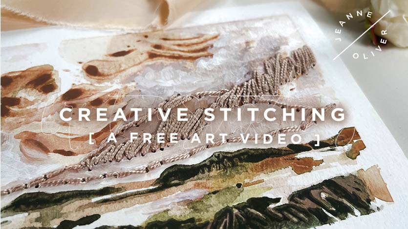 Free Art Video | Creative Stitching with Melissa Fink
