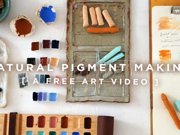 Free Art Video: Natural Pigment Making course image