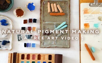 Free Art Video | Natural Pigment Making with Kristy Kensinger