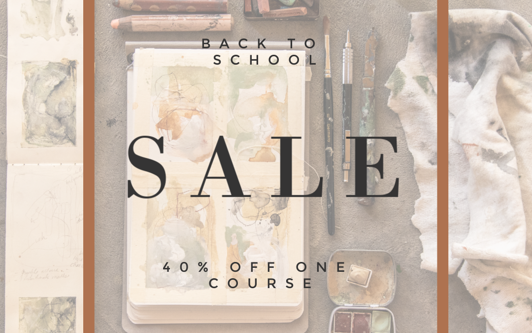 Back to School 72 Hour Sale | 40% Off One Course