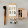 Paris | Vintage Mineral Watercolor Wooden Box Set