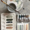 Paris | Vintage Mineral Watercolor Wooden Box Set