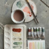 Torrey Pines | Vintage Mineral Watercolor Wooden Box Set
