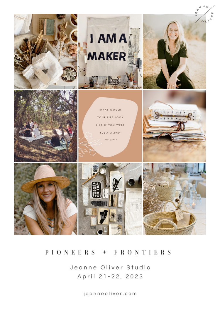 Pioneers + Frontiers with Jeanne Oliver + Jessi Green
