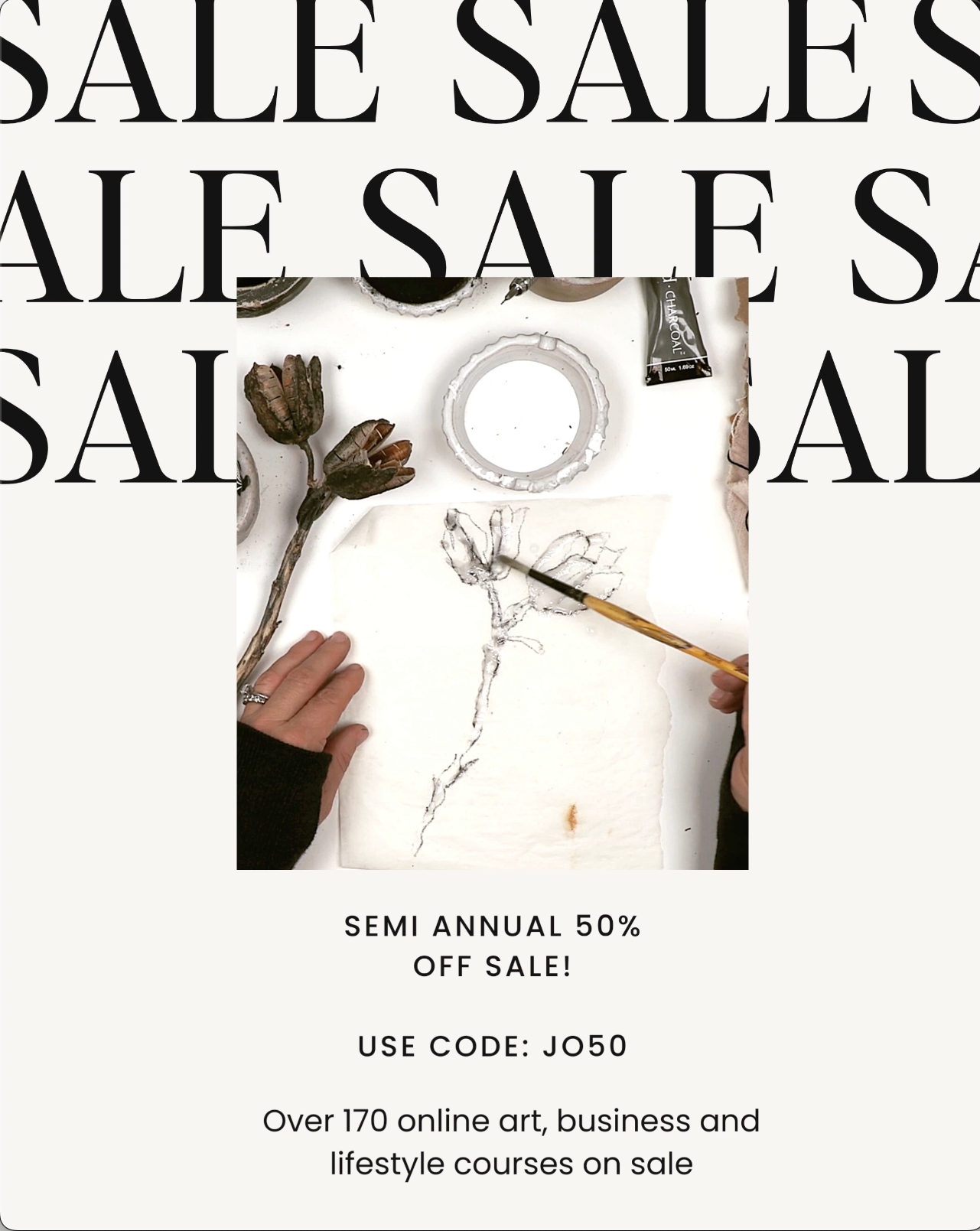 Semi-Annual 50% Off Sale | 48 Hours Left!