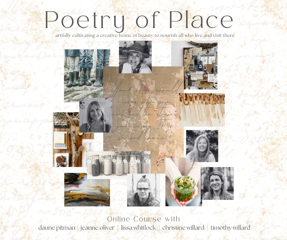 Poetry of Place | Brand New Online Course Early Registration Open!