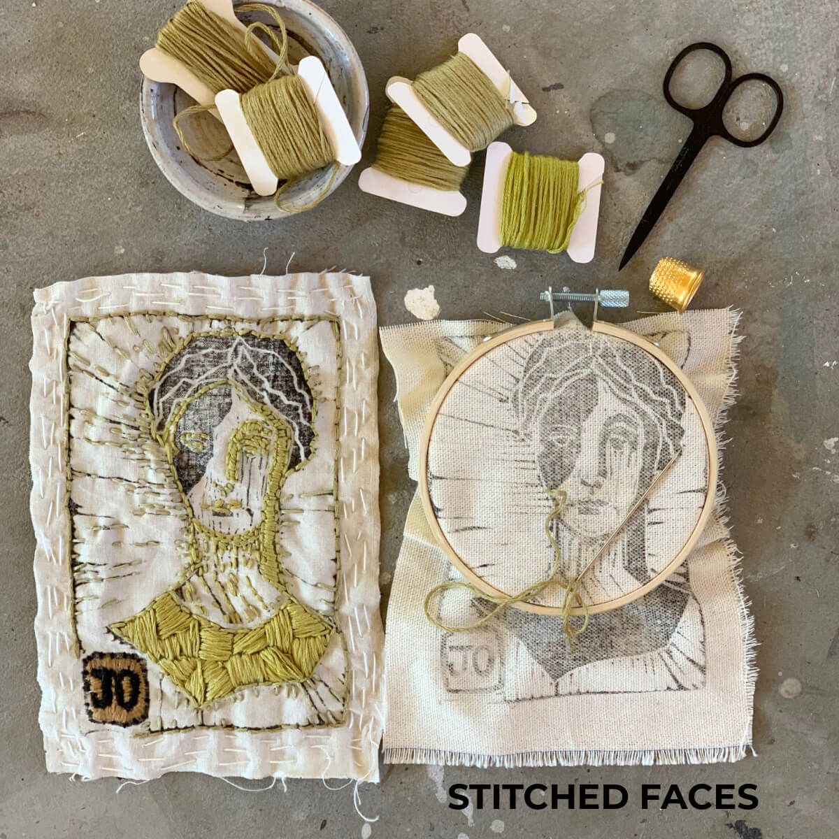 Stitched Faces | Instant Access!
