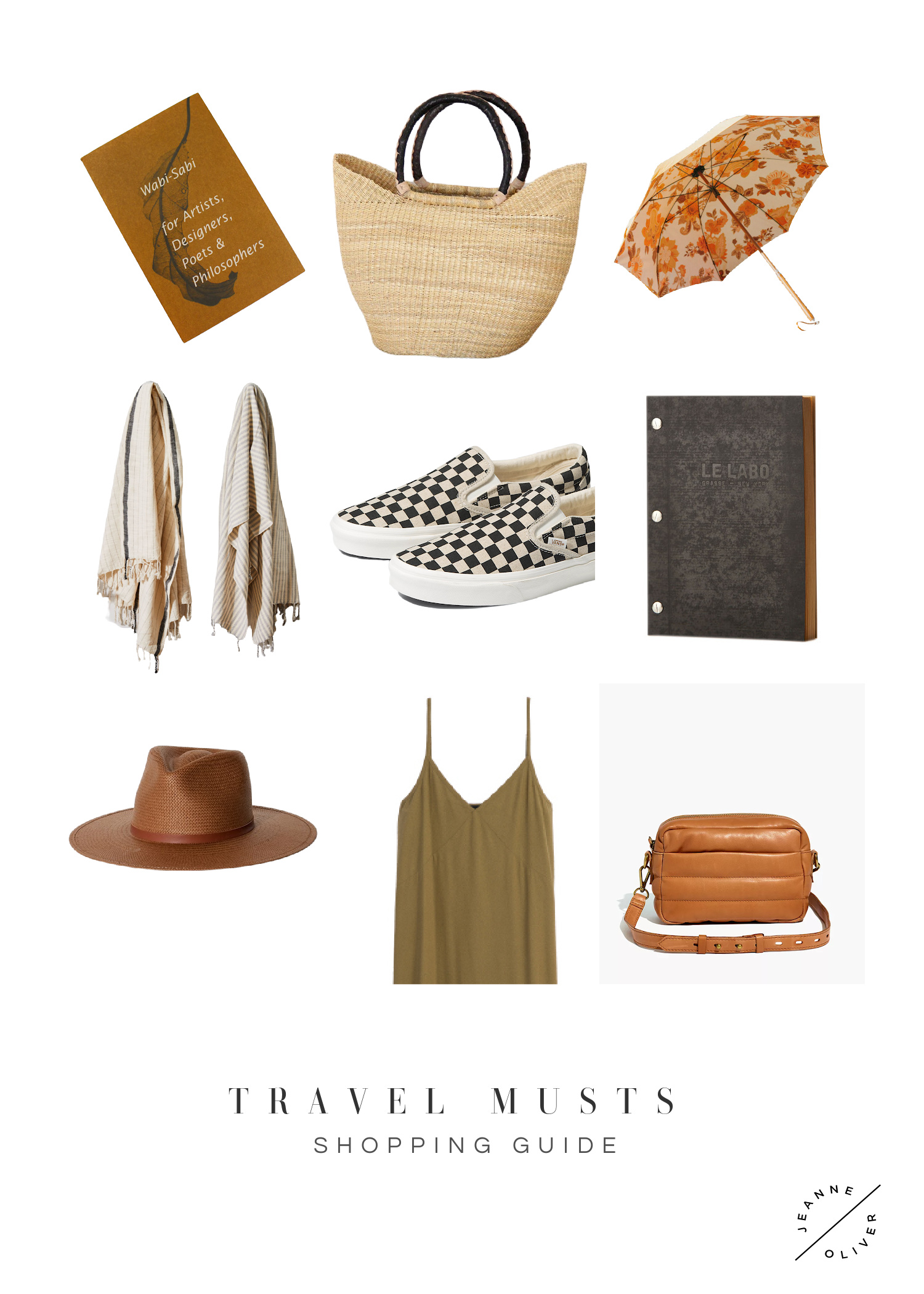 Travel Musts Shopping Guide | Part One