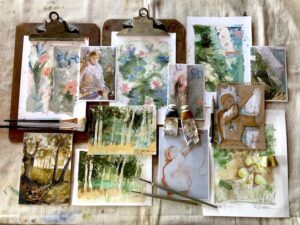 Studying Under Berthe Morisot with Michelle Wooderson - Jeanne Oliver