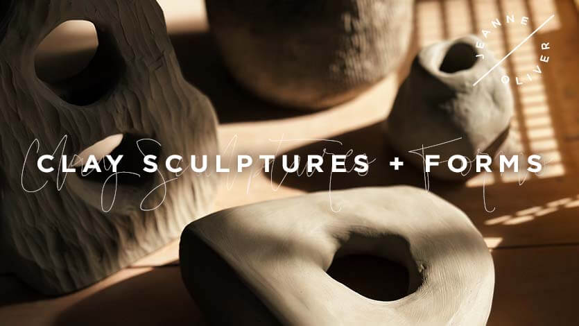 Clay Sculptures + Forms with Julia Rose Muller | Early Registration JUST Opened!