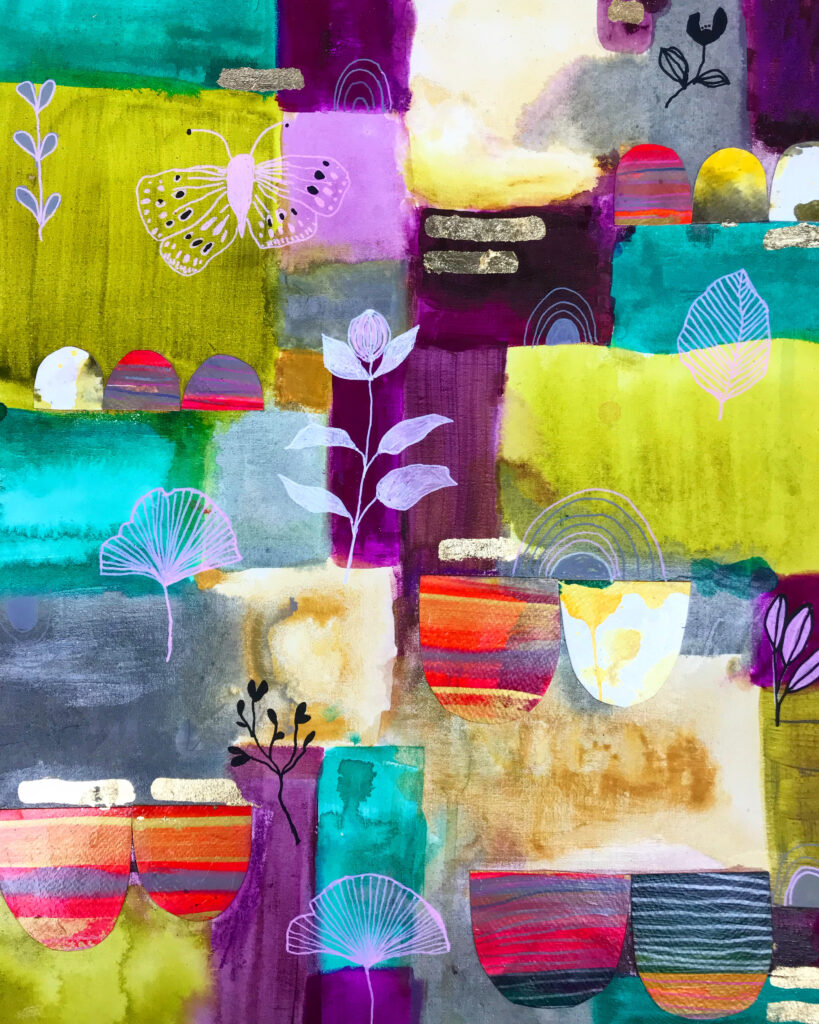 Mixed Media Magic with Alena Hennessy Jeanne Oliver