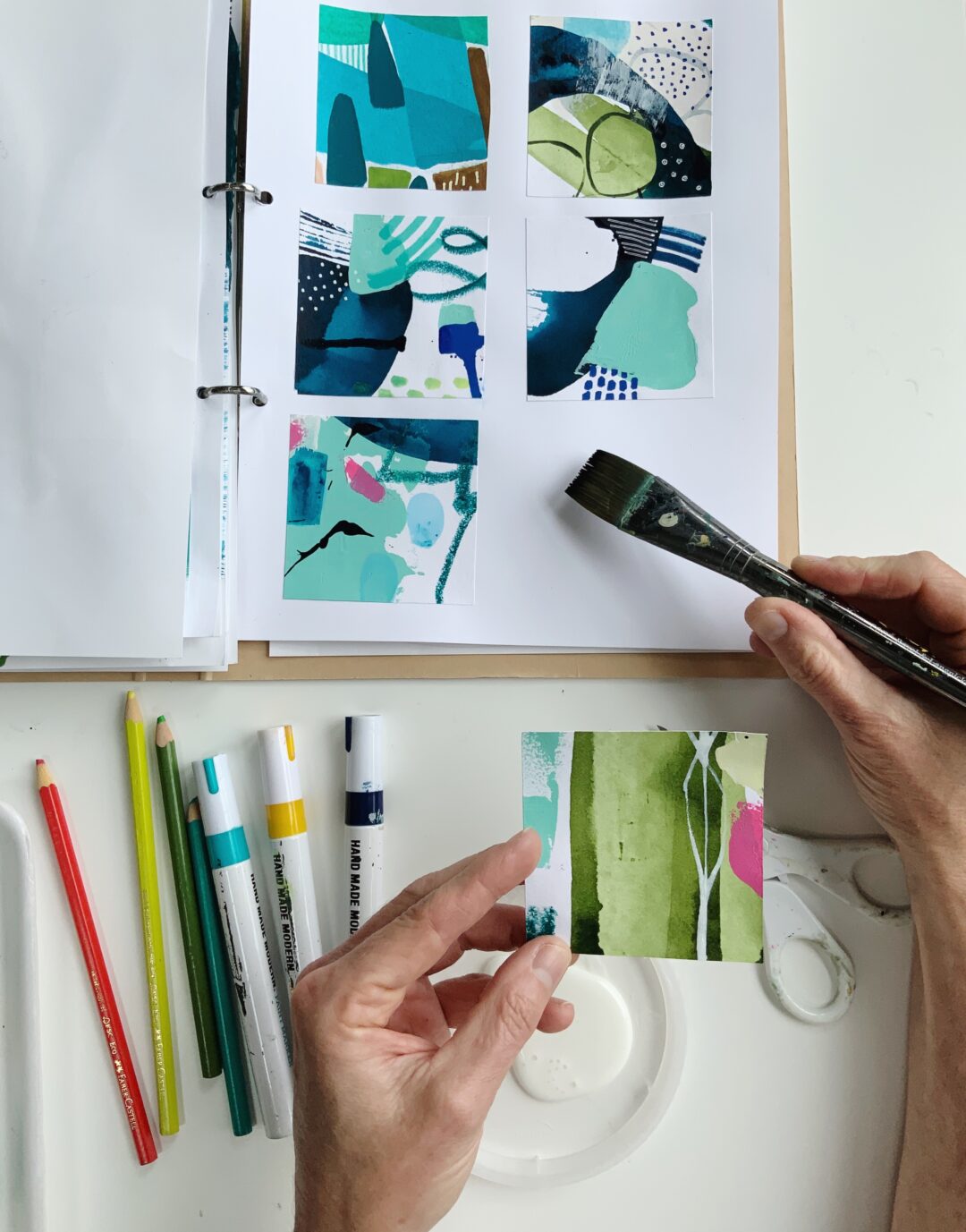 Pen Paint Paper with Julie Hamilton Jeanne Oliver