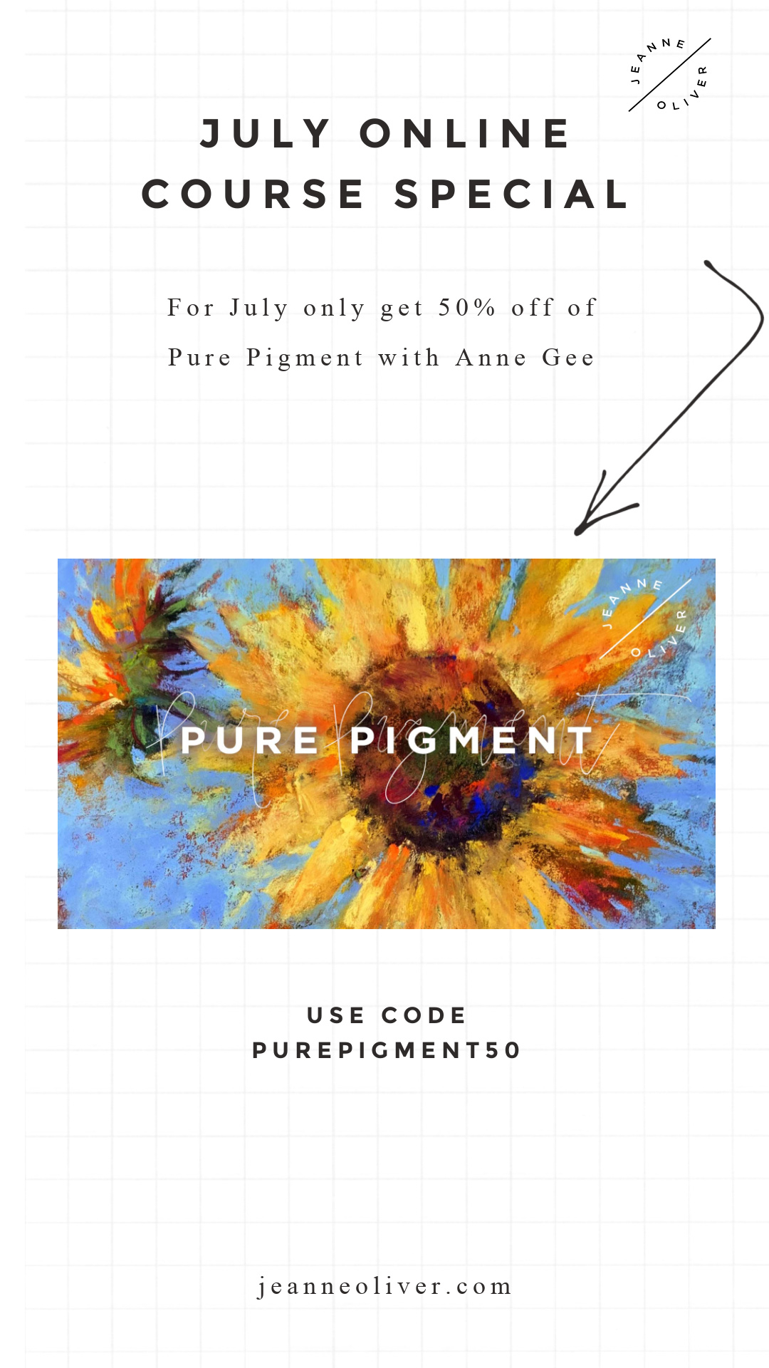 July Course Special | Pure Pigment with Anne Gee