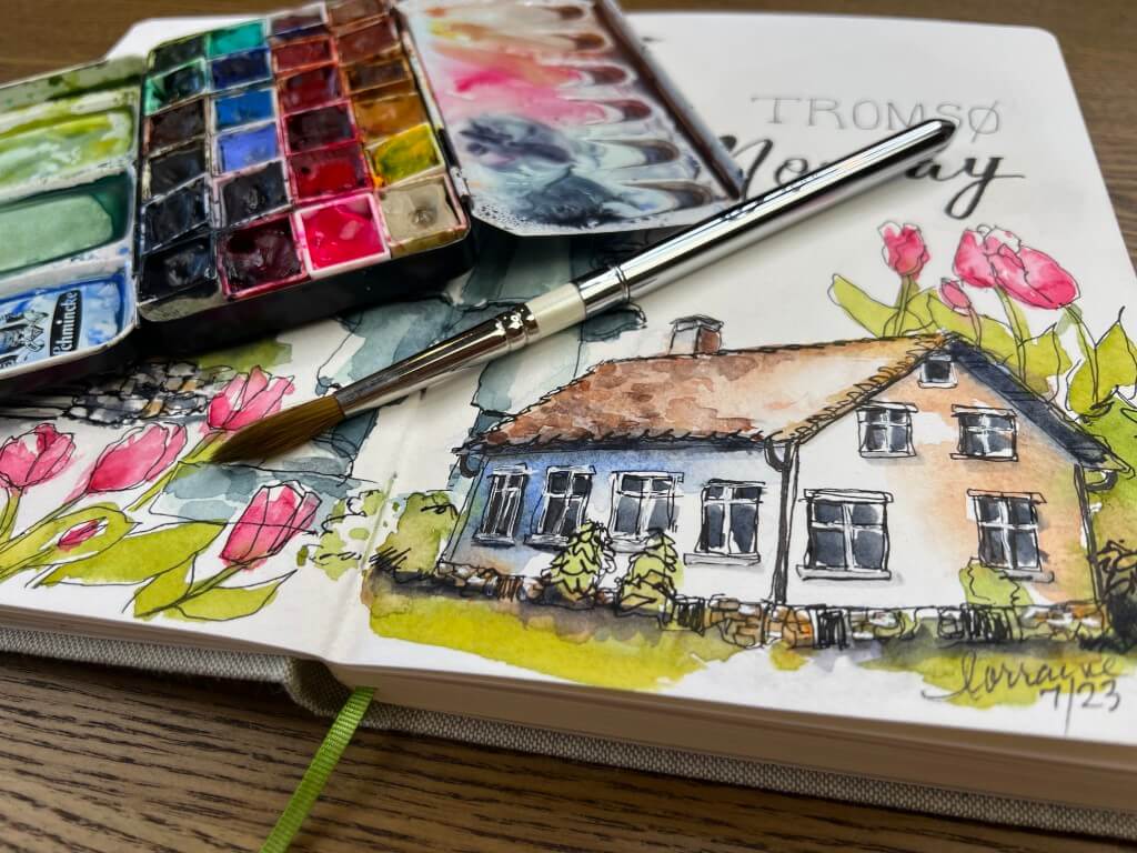 A Traveler’s Guide to Urban Sketching with Lorraine Bell | Instant Access