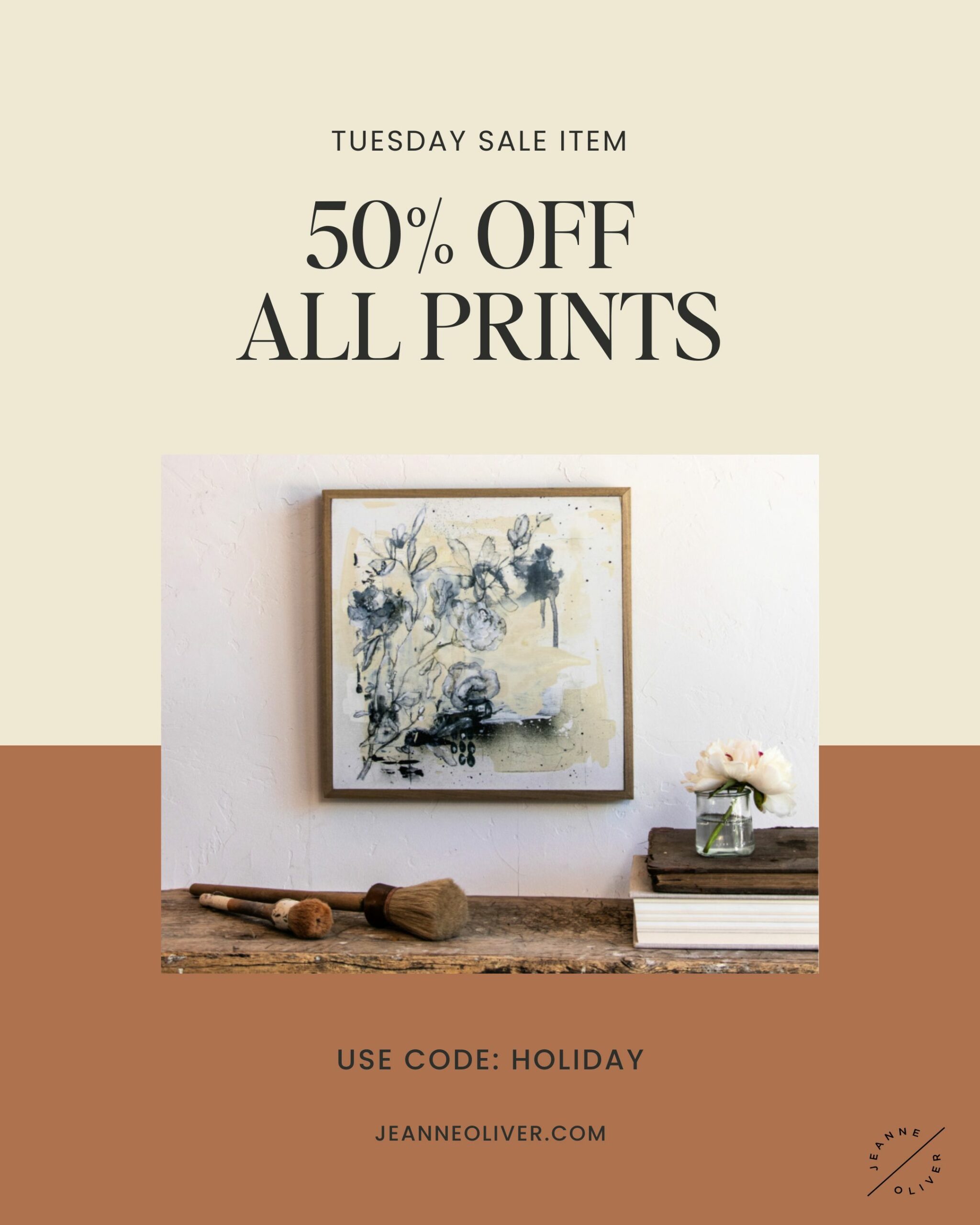 Tuesday Holiday Sale | Art Prints 50% Off