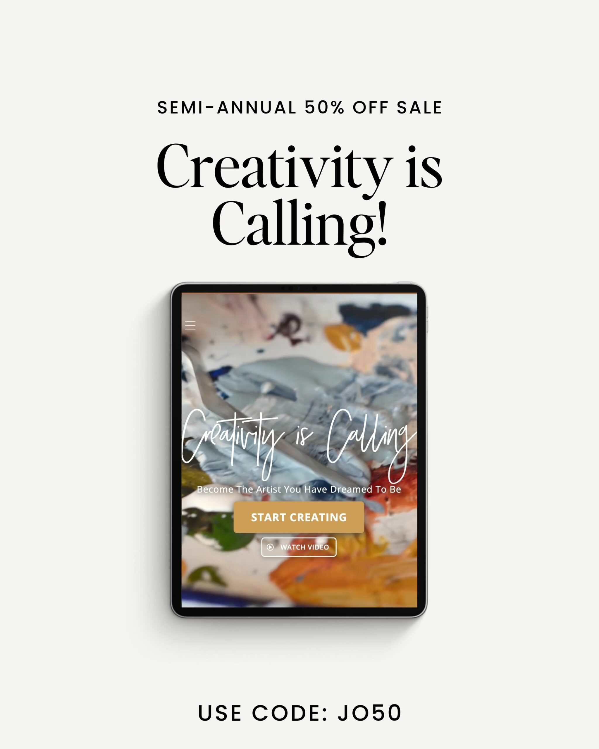 Semi-Annual 50% Off Sale | Last Day!