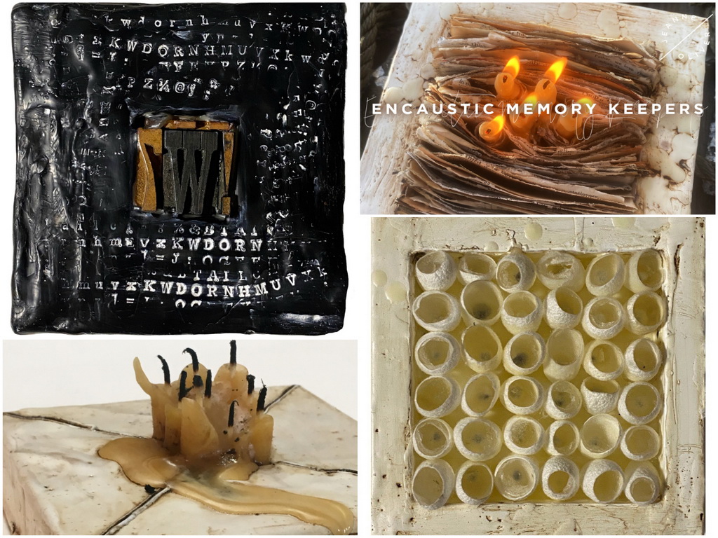 Instant Access Tomorrow | Encaustic Memory Keepers + Wild at Art