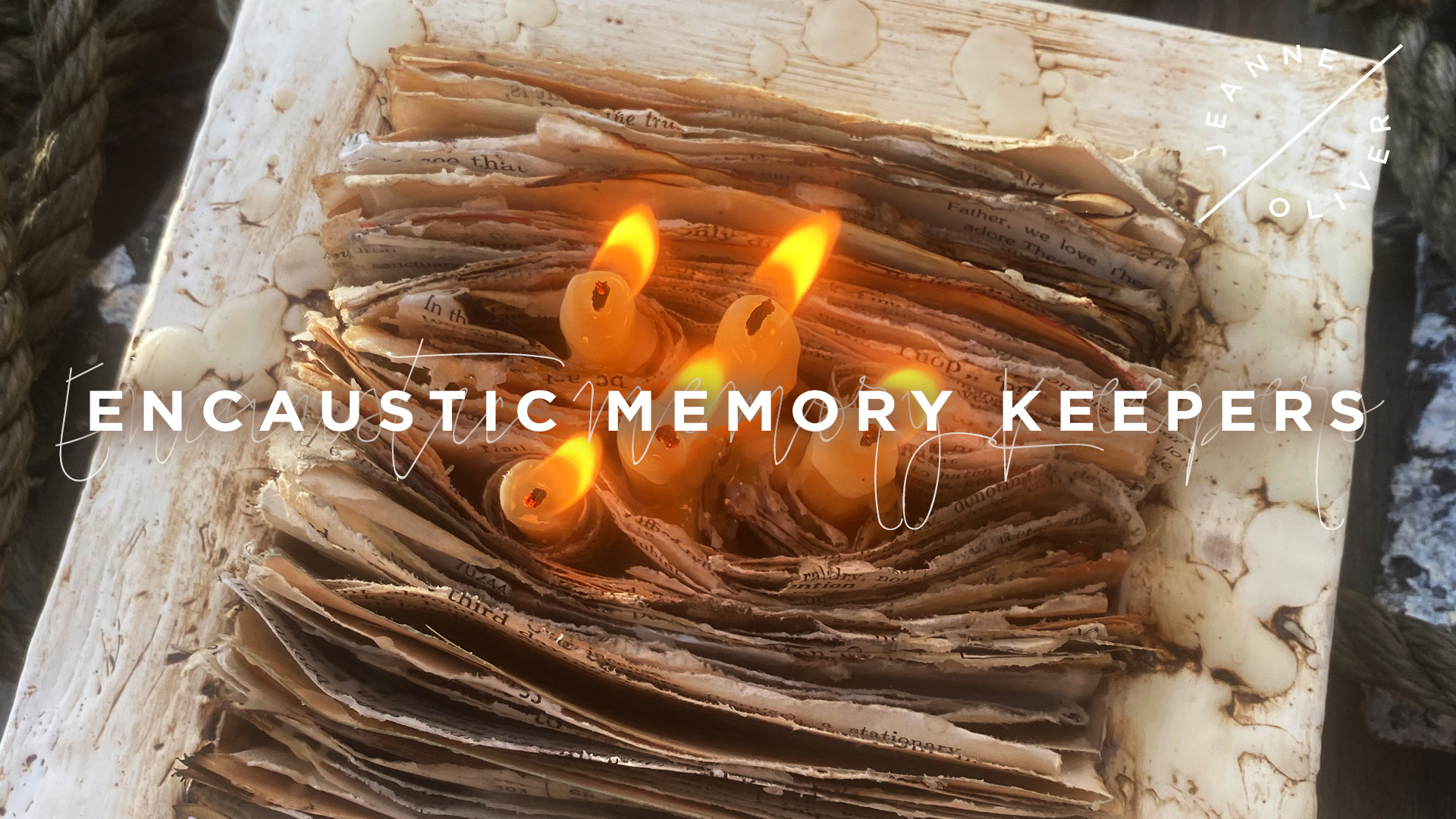 Encaustic Memory Keepers with Crystal Marie | Early Registration is Open