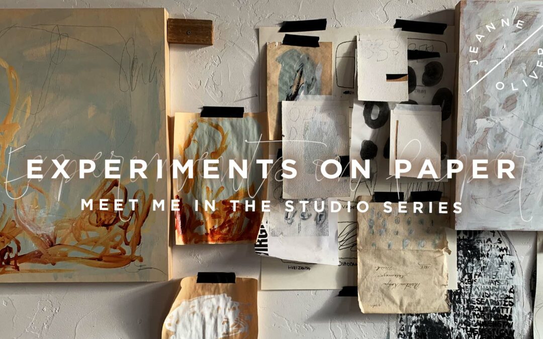 Experiments on Paper with Jeanne Oliver