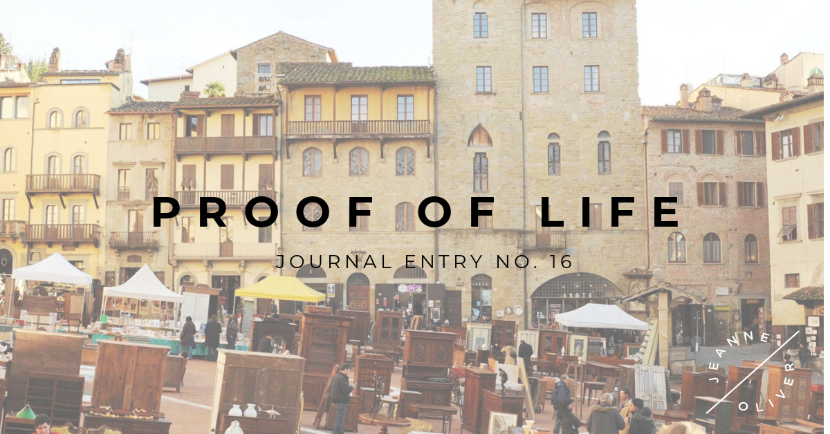 Proof of Life | Journal Entry No. 16
