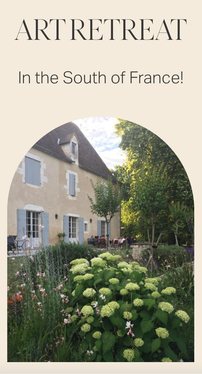 Both 2025 France Art Retreats are Sold Out | Get on the Waitlist!