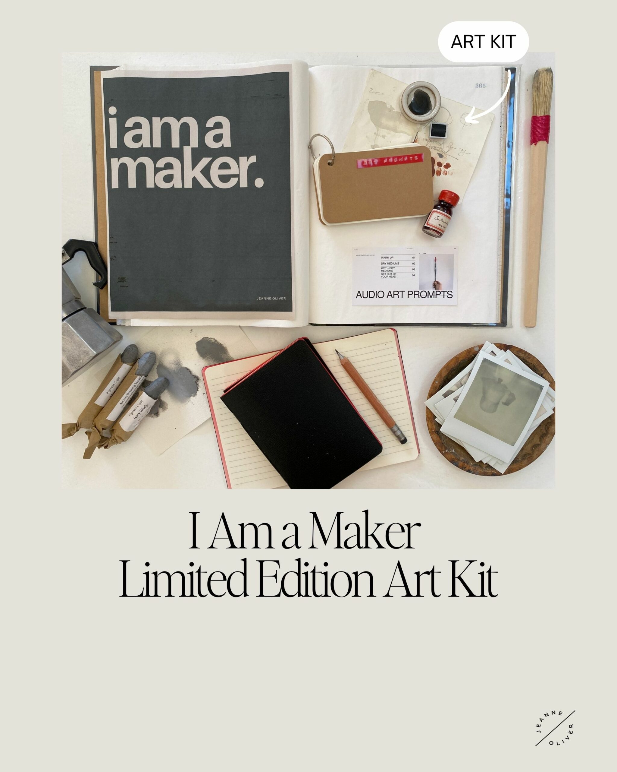 I Am A Maker Limited Edition Art Kit | Releases TONIGHT at 5pm MT