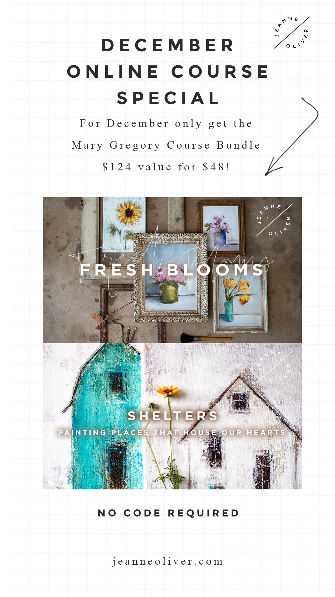 December Online Course Special | Mary Gregory Course Bundle