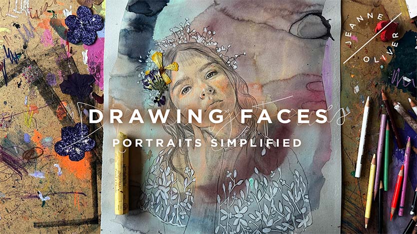 Drawing Faces: Portraits Simplified with Brandi Hofer | Early Registration Open