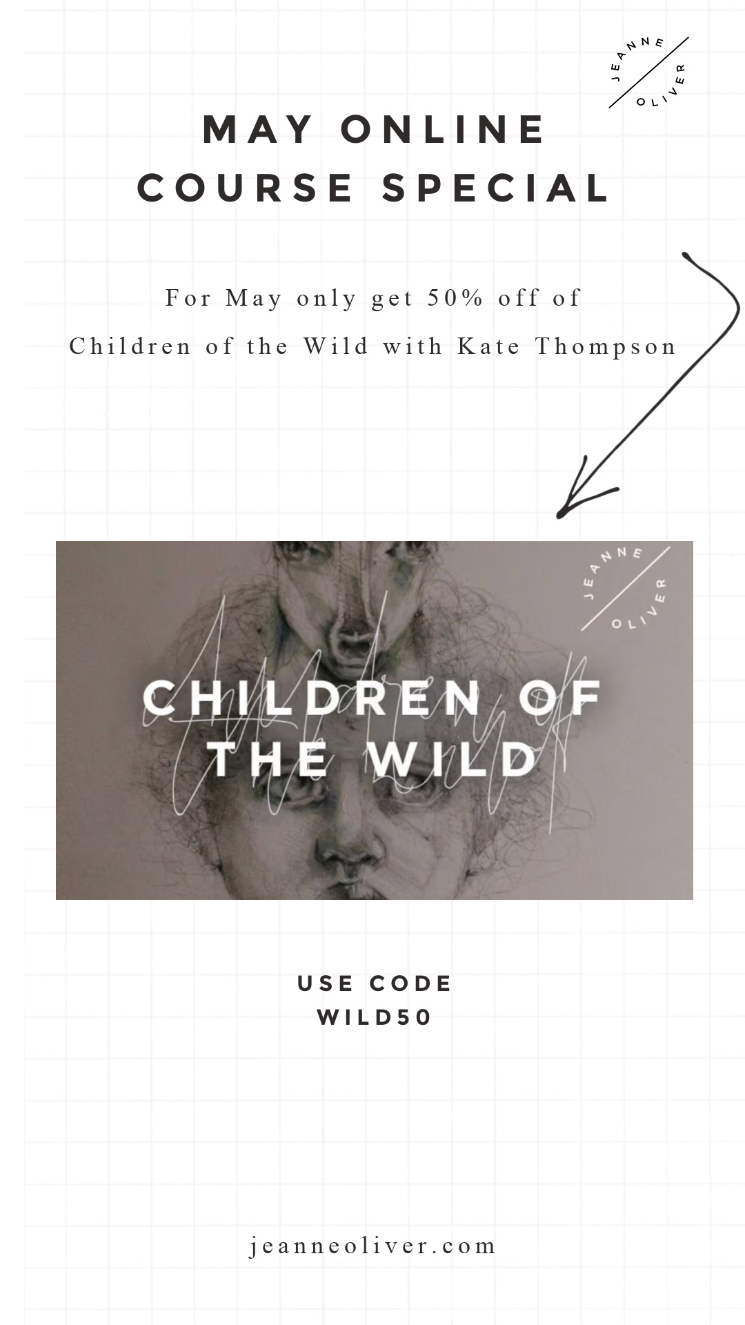 May Online Course Special | 50% OFF Children of the Wild with Kate Thompson