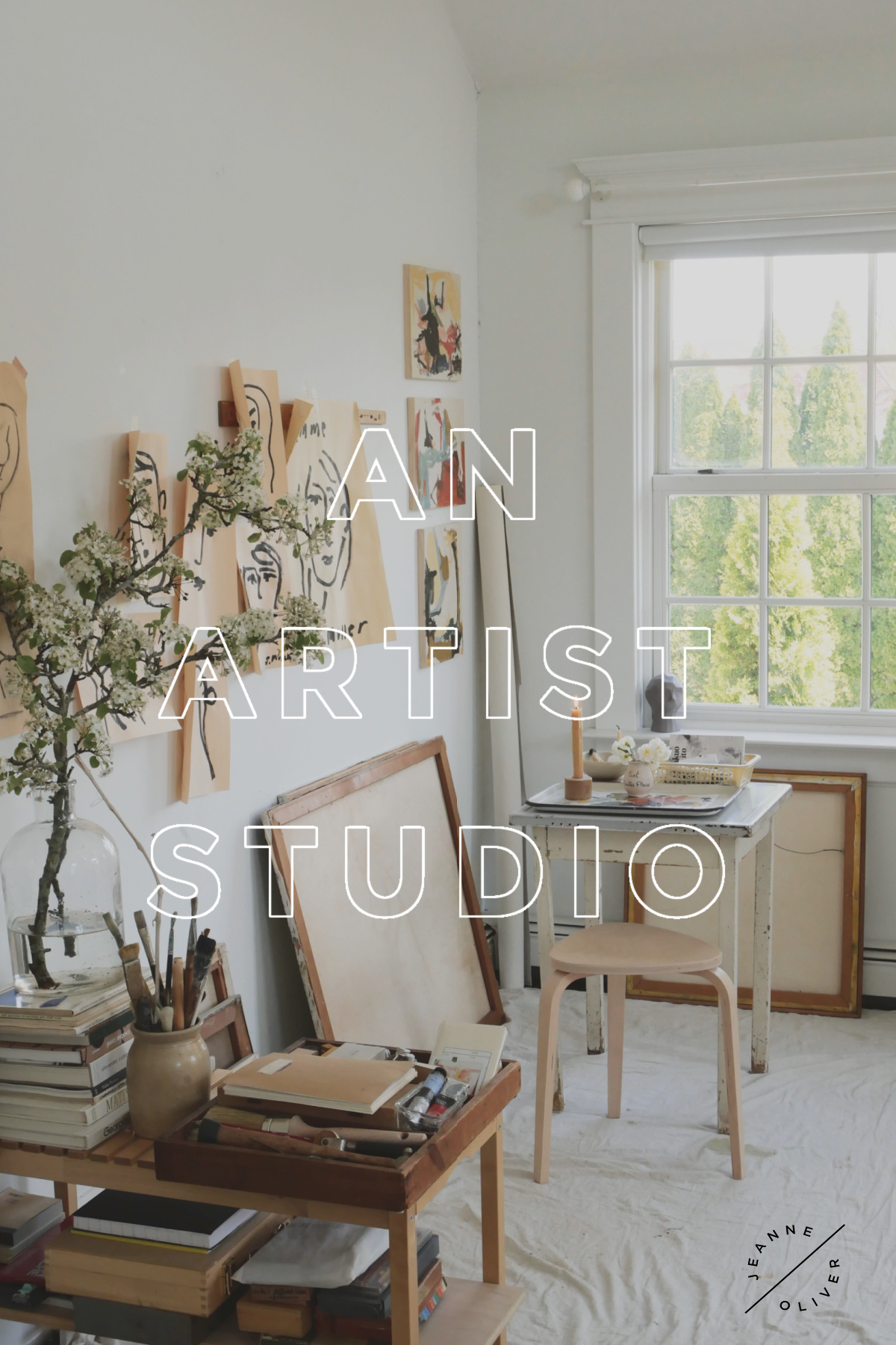 An Artist Studio | Studio Tour with Julia Muller