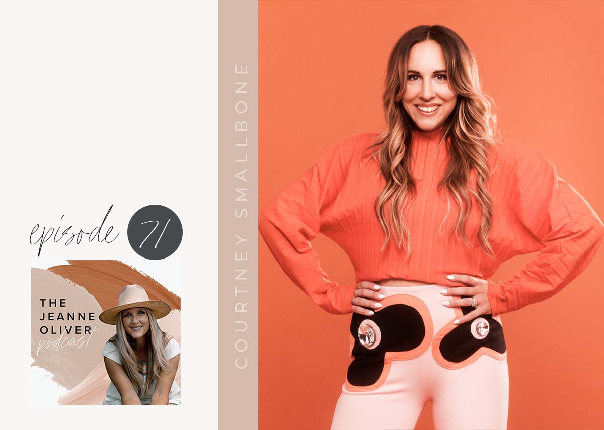 The Jeanne Oliver Podcast Episode Seventy-One | Full Color Faith and Worship Beyond the Stage with Courtney Smallbone