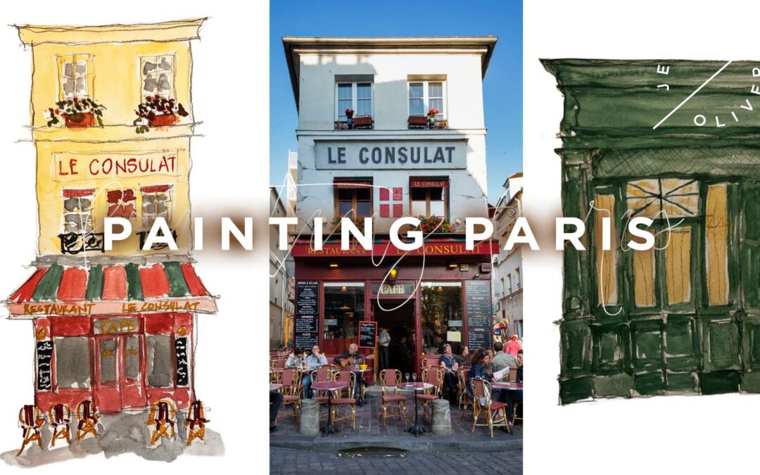 Painting Paris with Toni Santos