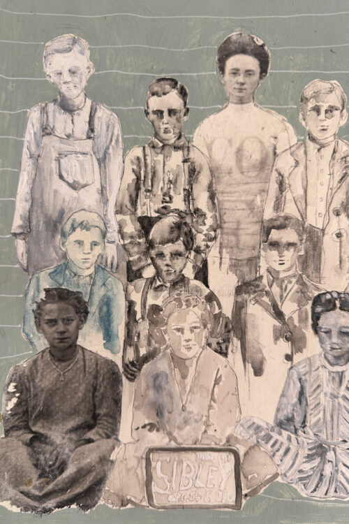 Class Photo | Original from The Painted Art Journal - SOLD