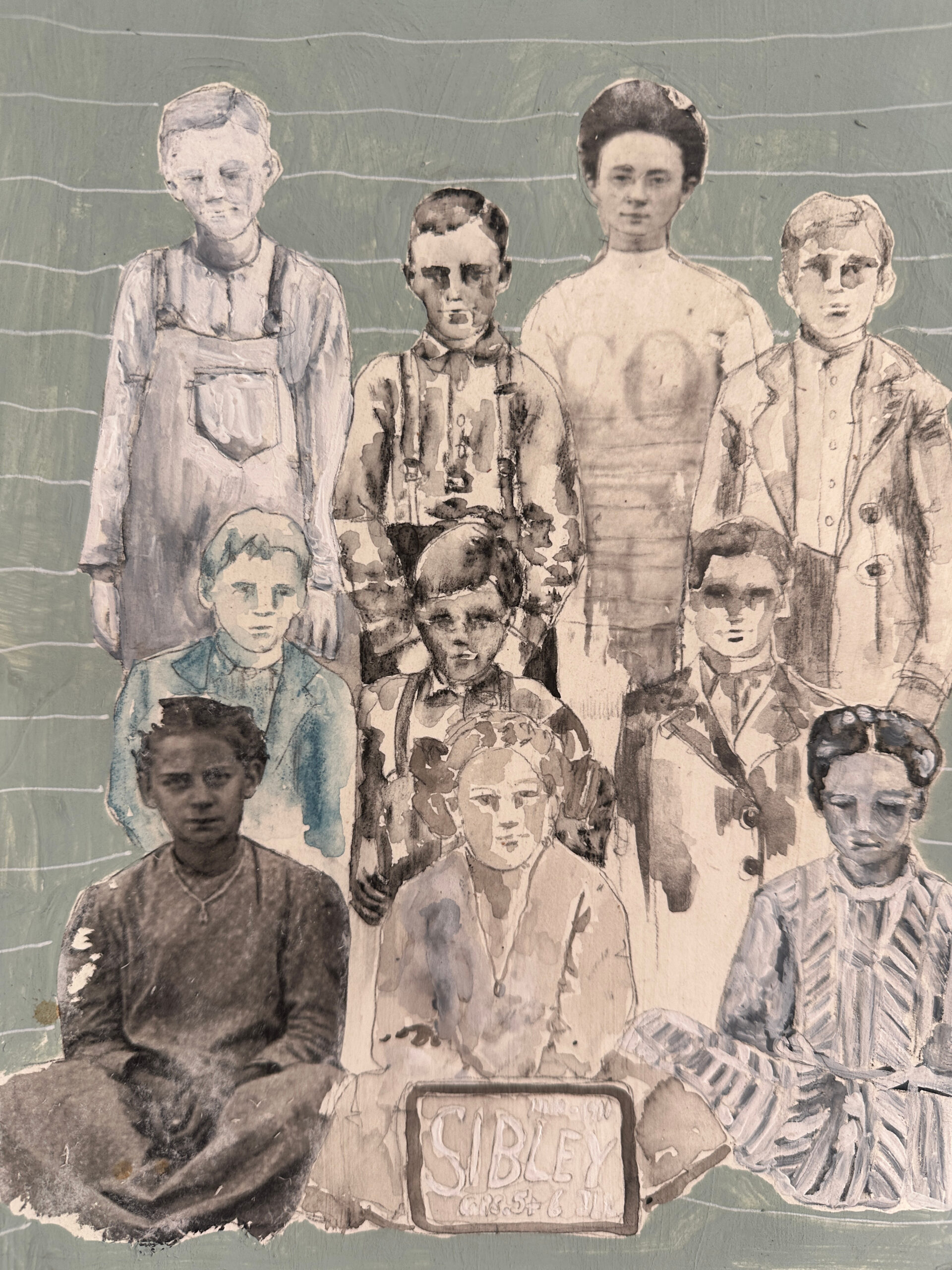 Class Photo | Original from The Painted Art Journal - SOLD