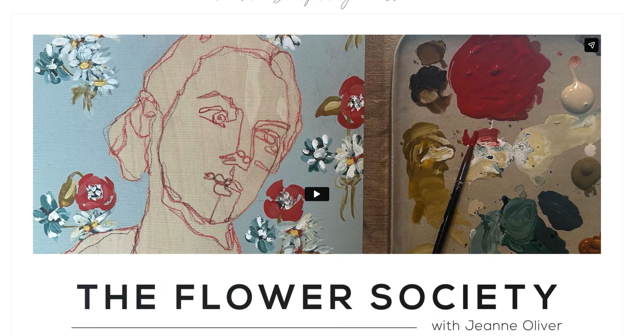 Watch the Brand New Course Trailer | The Flower Society