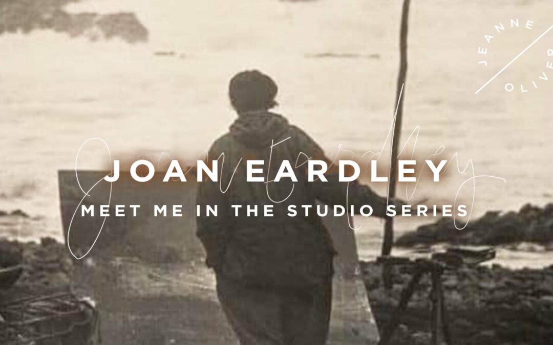 Joan Eardley with Jeanne Oliver