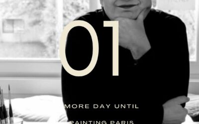 1 More Day Until Painting Paris with Toni Santos