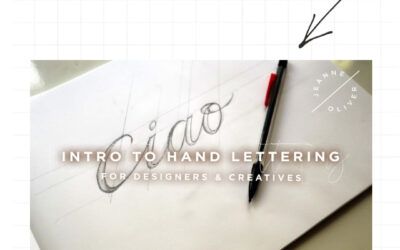April Online Course Special | Intro to Hand Lettering for Designers + Creatives 50% Off